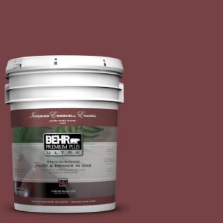 BEHR Premium Plus Ultra 5 gal. #150F 7 Burnt Tile Eggshell Enamel Interior Paint 275305