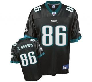 NFL Philadelphia Eagles R. Brown Youth ReplicaBlack Jersey   A154341 —