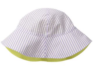 San Diego Hat Company Kids CTK3422 Reversible Seersucker Bucket w/ Chin Strap (Infant) Lavender