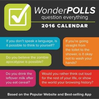 Wonderpolls Question Everything! 2016 Calendar