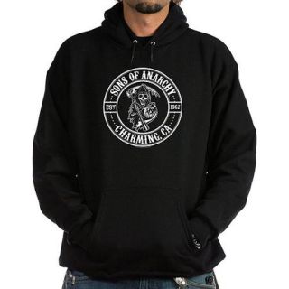 CafePress Mens Sons of Anarchy Charming Hoodie