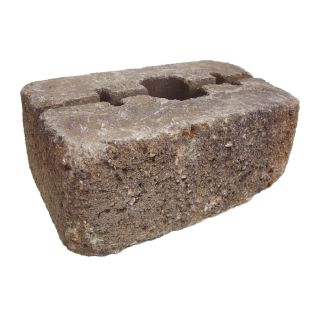Jaxon Blend Country Manor Concrete Retaining Wall Block (Common: 16 in x 6 in; Actual: 15.7 in x 6.2 in)
