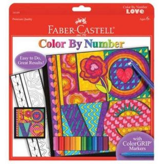 Faber Castell Color By Number Love Multi Colored