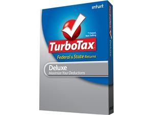 Intuit TurboTax Deluxe TY2010 FS 15mm Amaray DVD  Software