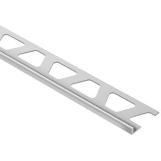 Schluter Schiene Satin Anodized Aluminum 3/32 in. x 8 ft. 2 1/2 in. Metal L Angle Tile Edging Trim AE20