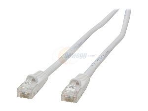 Coboc CY CAT6 30 WH 30 ft. Cat 6 White Color 550Mhz UTP Network Cable