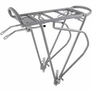 O Stand Traveler Silver Alloy Pannier Rack