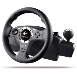 PS2/PS3 Logitech Driving Force Pro Racing Wheel (Refurbished