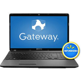 Gateway Refurbished Silky Silver 15.6" NE52207u Laptop PC with AMD E1 2500 Processor, 4GB Memory, 750GB Hard Drive and Windows 8