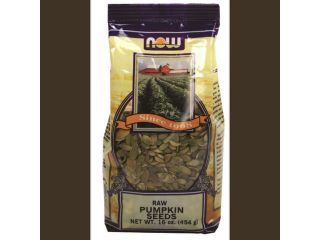 NOW� Real Food   Raw Pumpkin Seeds, Unsalted   16 oz (454 Grams) by NOW