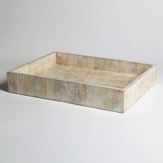 Driftwood Round Topper Tray by Studio A