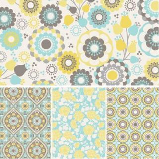 David Textiles Happiness Collection 44" Cotton Fabric By The Yard