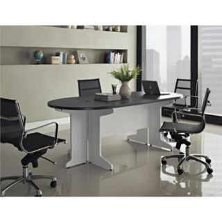 Altra Pursuit White/ Grey Small Conference Table Bundle
