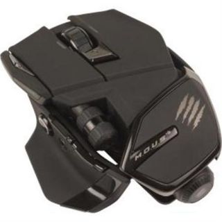 Mad Catz M.O.U.S. 9 Wireless Mouse for PC, Mac, and Mobile Devices   Matte Black