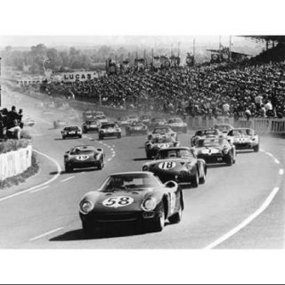 Start of the Le Mans 24 Hours, France, 1964 Poster Print by Heritage Images (11 x 14)