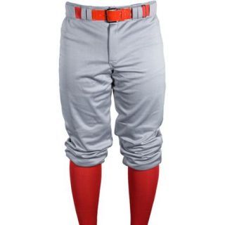 Louisville Slugger Men's Slugger Game Baseball Pants, Gray