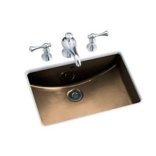 KOHLER Ladena Undercounter Vitreous China Sink Basin in Mexican Sand with Overflow Drain K 2214 33