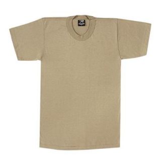 100% Cotton Desert Sand T Shirt   Size X Large