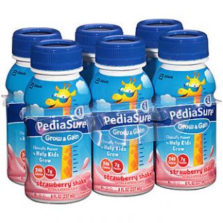 Pediasure Grow & Gain Strawberry Shake Nutritional Drink   Baby   Baby