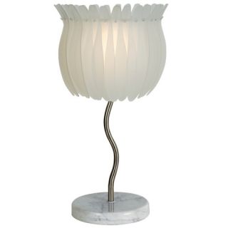 Lotus 28 H Table Lamp with Bowl Shade