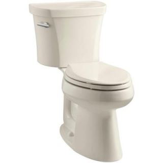 KOHLER Highline 2 Piece 1.28 GPF Single Flush Elongated Toilet in Almond K 3949 U 47