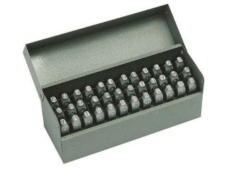 C.H. Hanson   20624   Letter and Number Set, 1/8 In. H, Steel