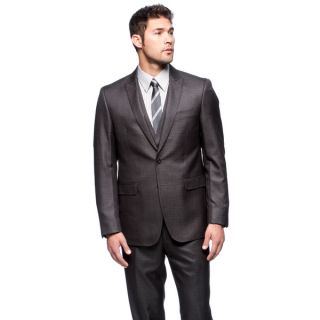 Calvin Klein Mens Grey 2 button Suit