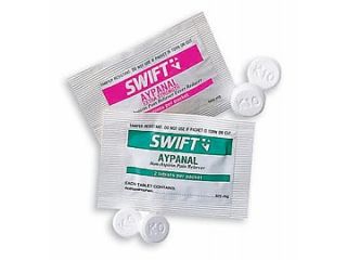 Swift First Aid 2 Pack Aypanal Non Aspirin Pain Reliever Containing 325Mg Ace