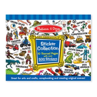 Melissa and Doug Sticker Collection in Blue