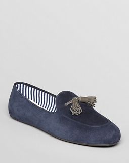 Charles Philip Ronald Suede Tassel Loafers