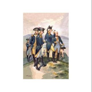 Surveying The Battlefield Print (Unframed Paper Poster Giclee 20x29)