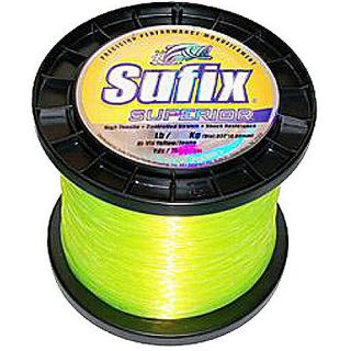 Sufix Superior 20 lb High Visibility Fishing Line, 2,670 yds