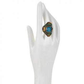 Heidi Daus "Height of Style" Crystal Knuckle Ring   7671838