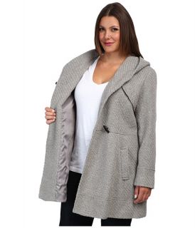 Jessica Simpson Plus Size Jofwh025 Coat Gray