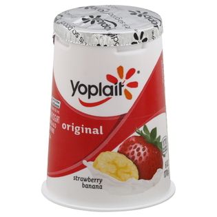 Yoplait  Original Yogurt, Low Fat, Strawberry Banana, 6 oz (170 g)