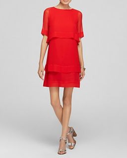 REISS Corso Layered Dress   Exclusive