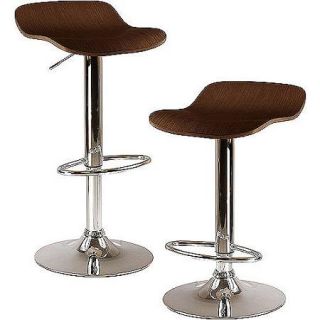 Kallie Airlift Adjustable Stools, Set of 2, Multiple Colors