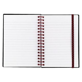 Notebook Black n Red 4.125 x 5.875 White