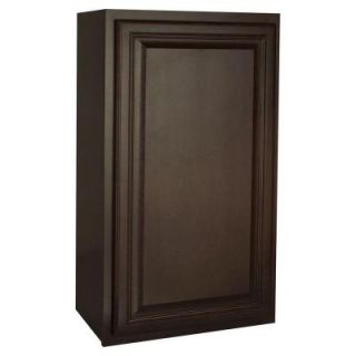 Hampton Bay 21x36x12 in. Cambria Wall Cabinet in Java KW2136 CJM