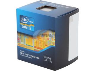 Intel Core i3 3245 Ivy Bridge Dual Core 3.4 GHz LGA 1155 55W BX80637I33245 Desktop Processor Intel HD Graphics 4000