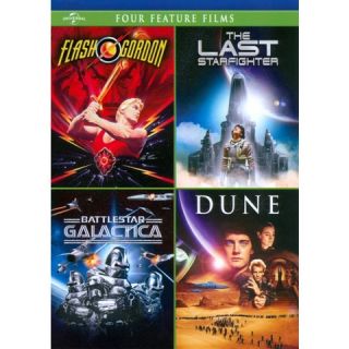 Flash Gordon/The Last Starfighter/Battlestar Galactica/Dune [4 Discs