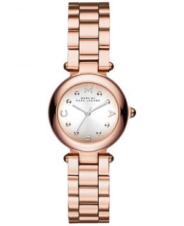 Marc Jacobs Womens Dotty Rose Gold Tone Stainless Steel Bracelet