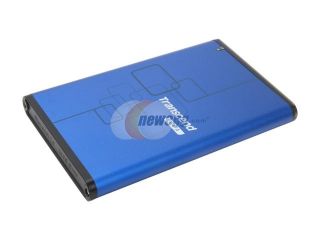 Transcend TS0GSJ25B S 2.5" Blue SATA USB 2.0 External Enclosure