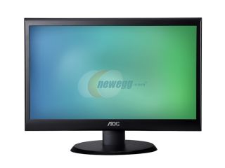 Refurbished: AOC e2450Swd B Black 23.6" 5ms Widescreen LED Backlight LCD Monitor 300 cd/m2 20,000,000:1 (dynamic)