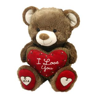 Valentine Teddy Sweetness® Brown Bear
