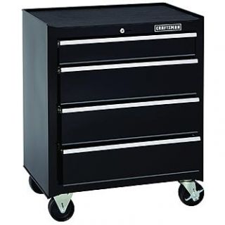 Craftsman 26 in. 4 Drawer Standard Duty Ball Bearing Rolling Cabinet