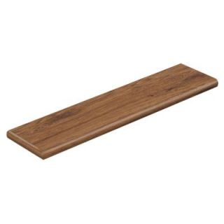 Cap A Tread Allentown Hickory 47 in. Length x 12 1/8 in. Deep x 1 11/16 in. Height Laminate Left Return to Cover Stairs 1 in. Thick 016271657