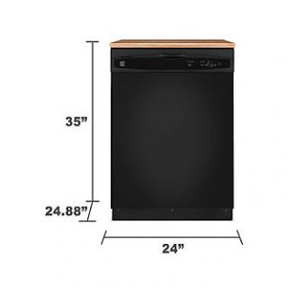 Kenmore 24 Portable Dishwasher   Cleaning Convenience