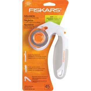 FiskarS Adjustable Handle Rotary Cutter 45mm   Home   Crafts