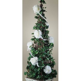 Rose Garland 6 Feet  White   Home   Crafts & Hobbies   General Craft